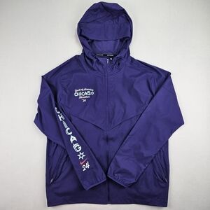 Men's Nike 2024 Chicago Marathon Purple Jacket (FV6203 566) Size Large